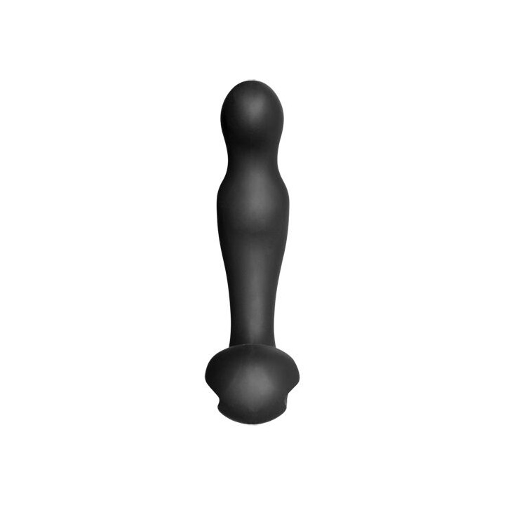 Electrastim - Sirius Silicone Preto Massagem de Próstata