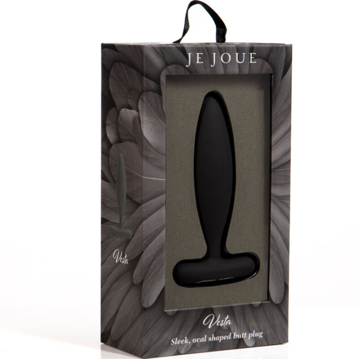 Je Joue - Vesta Anal Plug Vibrator Schwarz