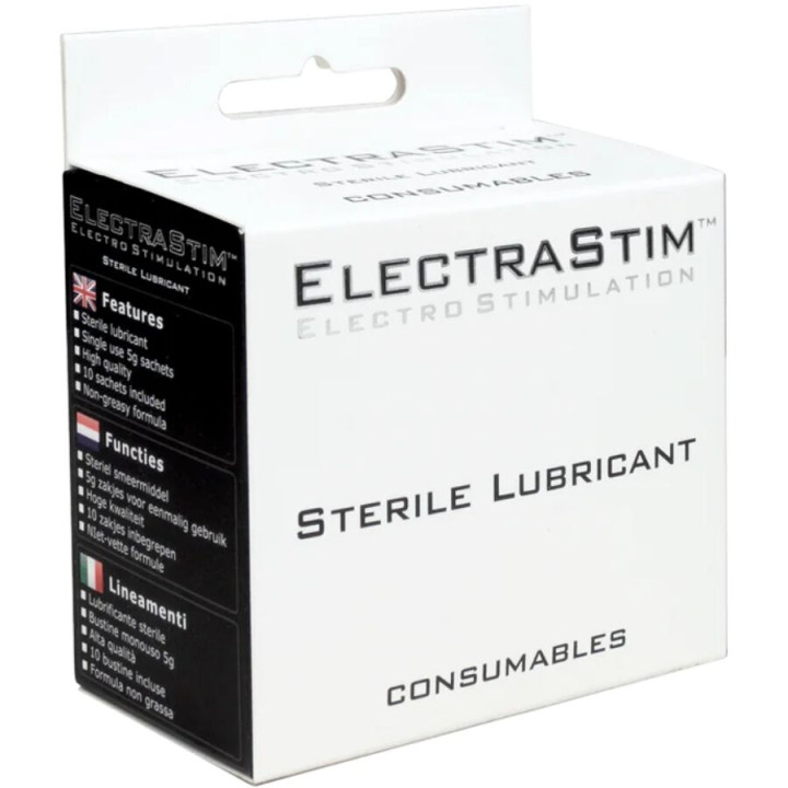 Electrastim - Steriles Schmiermittel 10 Einheiten