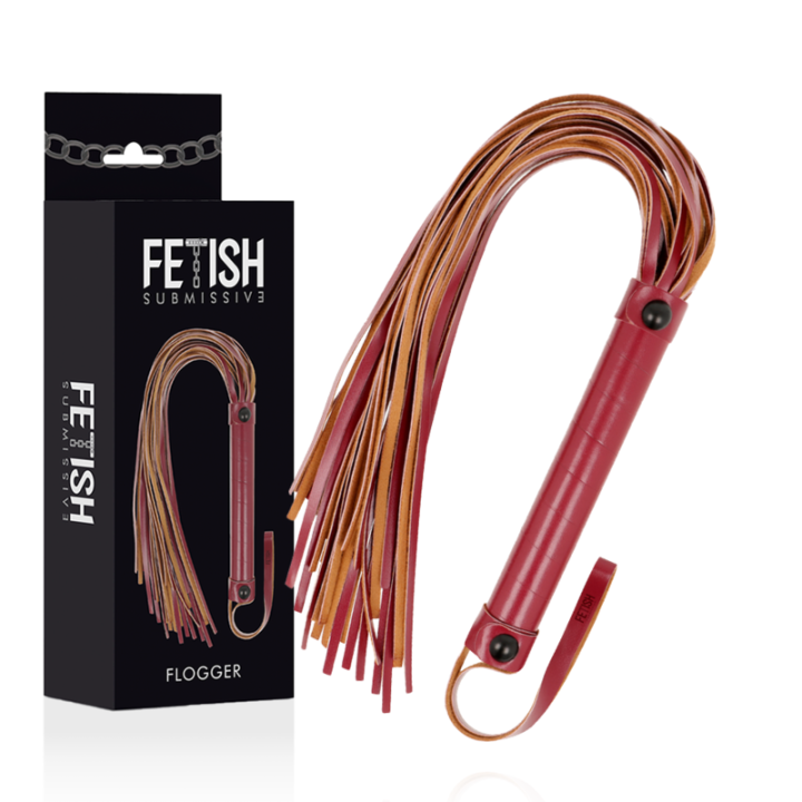 Fetish Submissive Dark Room - Frusta in Pelle Vegana