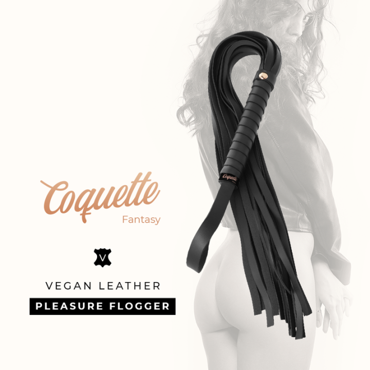 Coquette Chic Desire - Chicote de Couro Fantasy Vegan