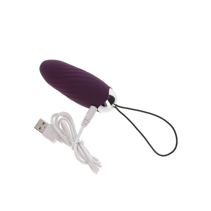 Toyjoy - Felicità Knock Knock Eggstavagant Vibratore Telecomando Viola