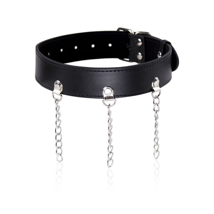 Ohmama Fetish - Collier Fétiche Avec Anneaux