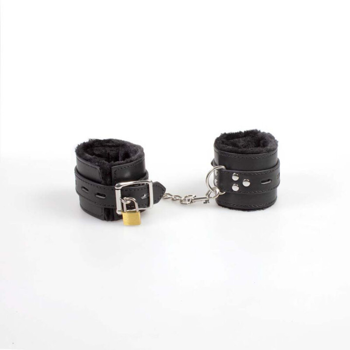 Secretplay - Menottes de Bondage Noires Collection Bdsm