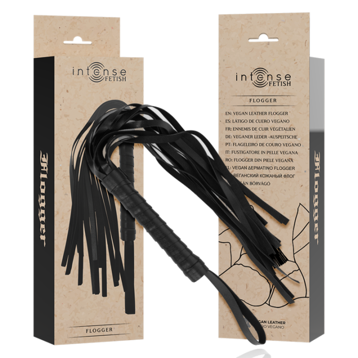 Intense - Fetish Weganski Skorzony Flogger