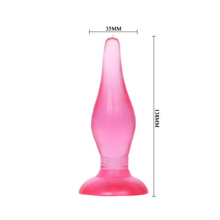Baile - Plug Anal Lilac Soft Touch 14.2 cm
