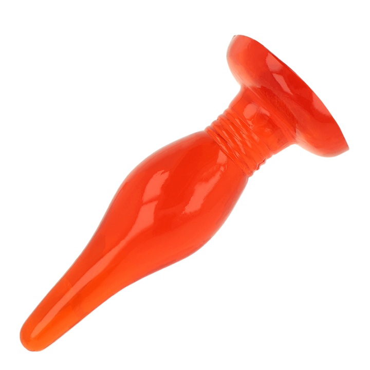 Baile - Red Soft Touch Anal Plug 14.2 cm