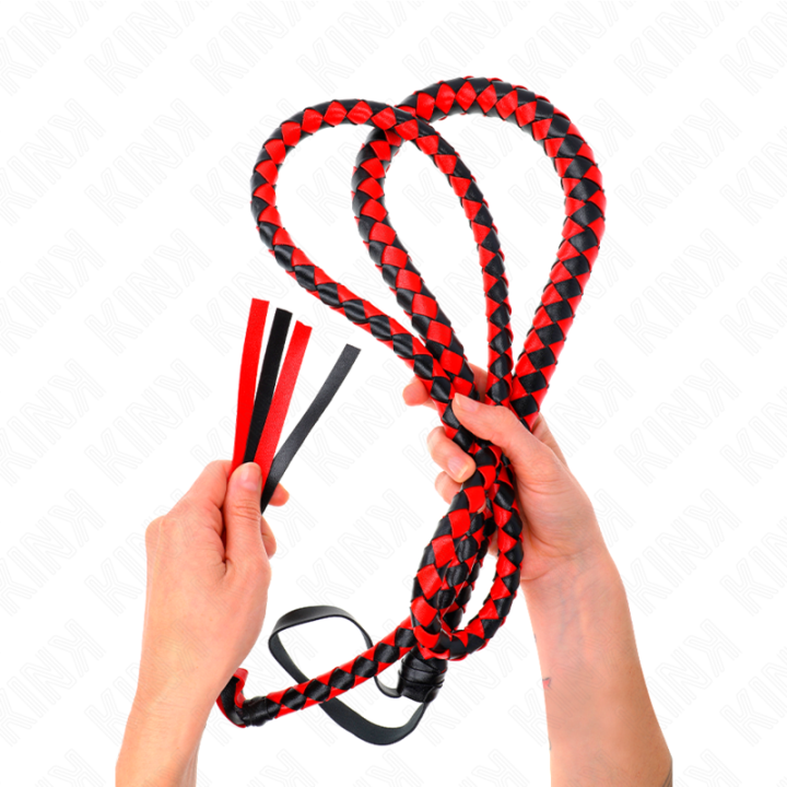 Kink - Czerwony Dlugi Bicz Wezowy 210 cm