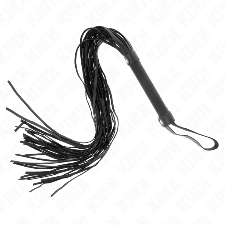 Kink - Fouet Imitation Peau de Mouton 60 cm