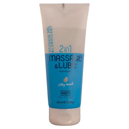 Hot - Massage- & Gleitgel 2in1 Silky Touch 200 ml