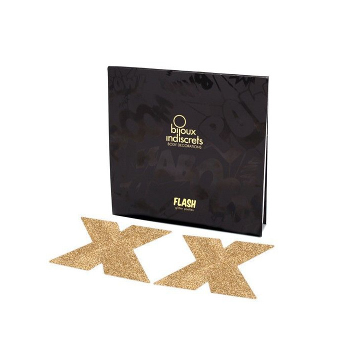 Bijoux - Indiscrets Copri Capezzoli Flash Oro