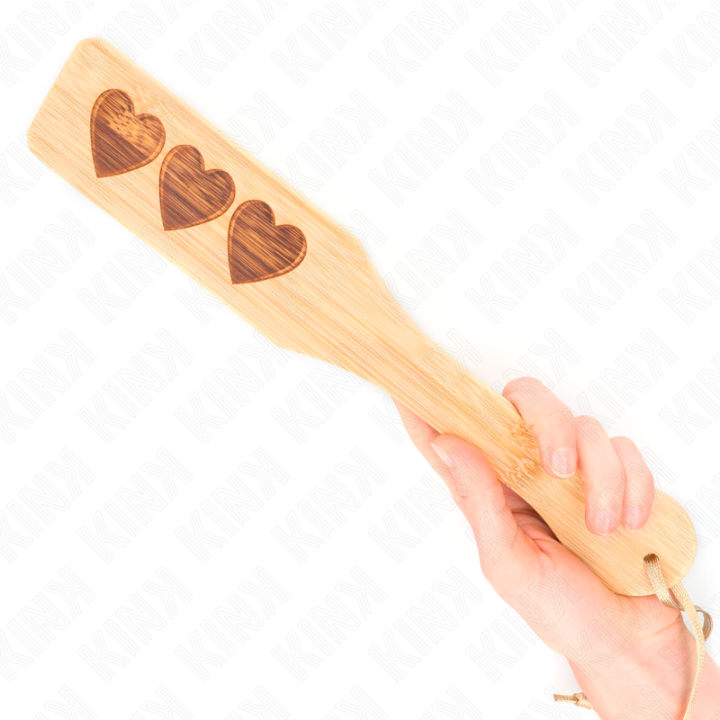 Kink - Bamboo Pallet Heart Design 32 x 5.5 cm