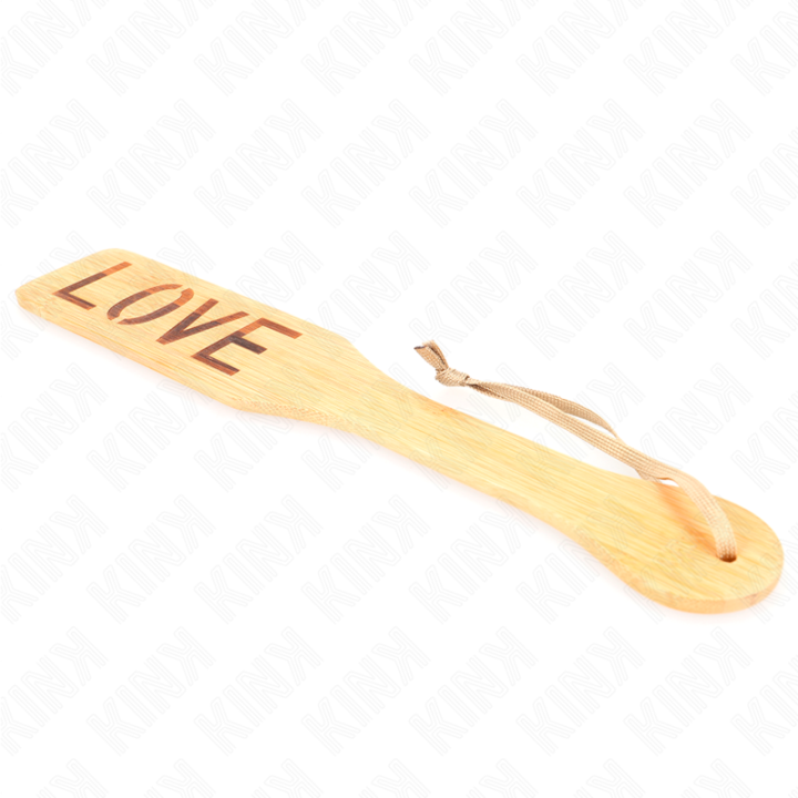 Kink - Bambuspalette Wort Liebe 32 x 5,5 cm
