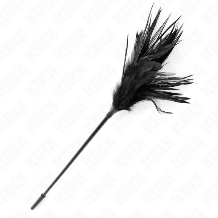 Kink - Plusieurs Plumes de Chatouilles Noires 45 cm