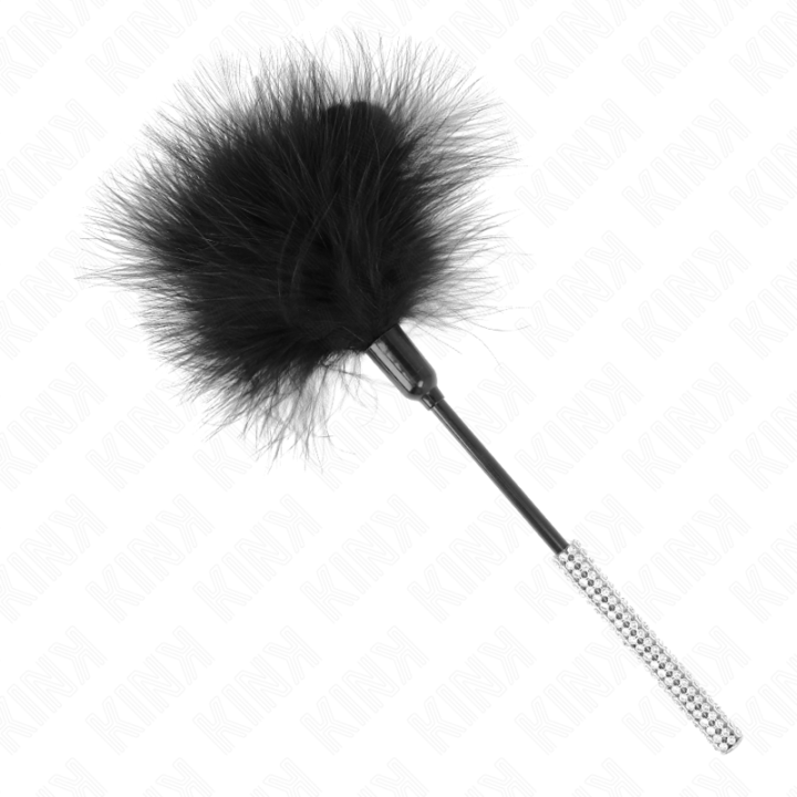 Kink - Plumes Chacouilles Avec Manche Strass 27 cm