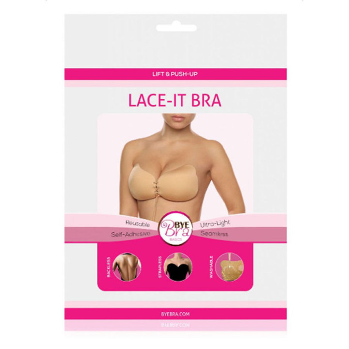 Bye-Bra - Lace-it Enhancement Push-up Beige Cup b