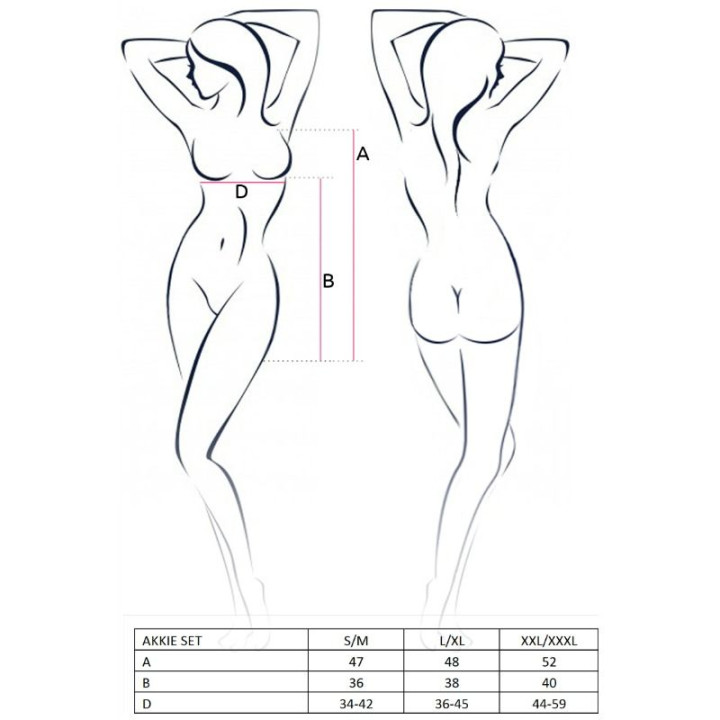 Passion - Woman Akkie Set Nurse Costume l/xl