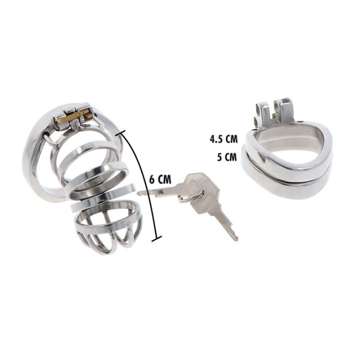 Hidden Desire - Extreme Chastity Cock Cage Metal
