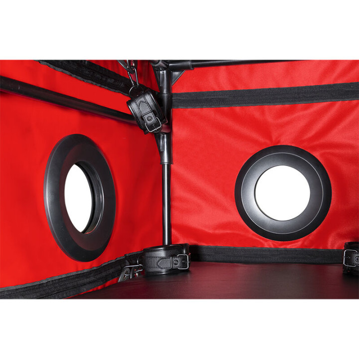 Secret Dome - Kink Club la Niche Cabin Nero e Rosso