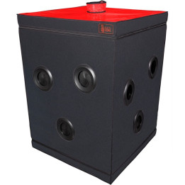 Secret Dome - Kink Club Cabin Scandale Noir et Rouge