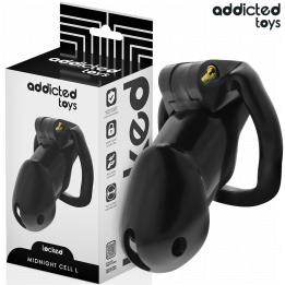 Addicted Toys Locked - Klatka na Penisa Mindnight Cell Rozmiar l