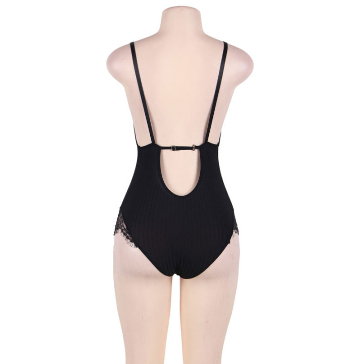 Subblime - Queen Plus Peluche Com Clears e Fringes Preto