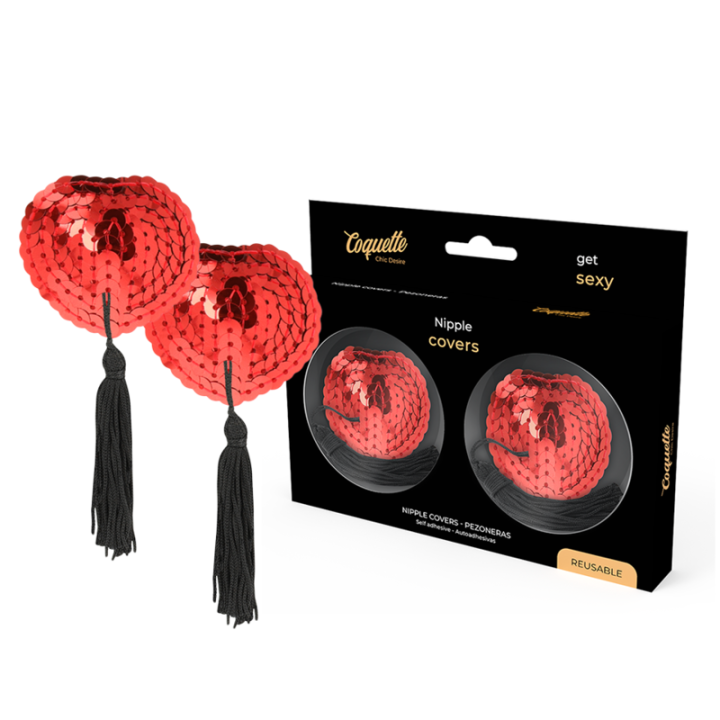 Coquette Chic Desire - Rote Nippelabdeckung