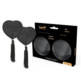 Coquette Chic Desire - Schwarze Nippelabdeckungen