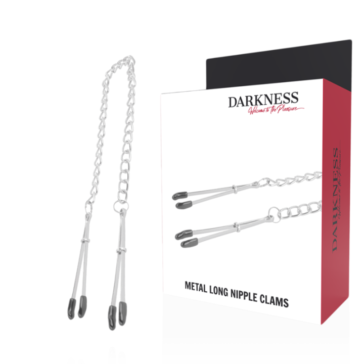 Darkness - Pinces à Tétons Réglables en Métal