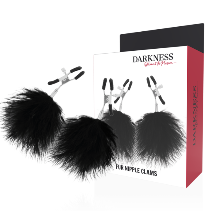 Darkness - Zaciski na Sutki Pom-Pom 2