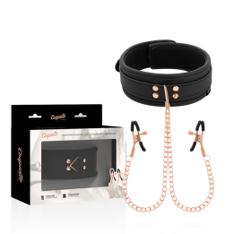 Coquette Chic Desire - Collier Pince Tip Fantaisie Avec Doublure en Néoprène