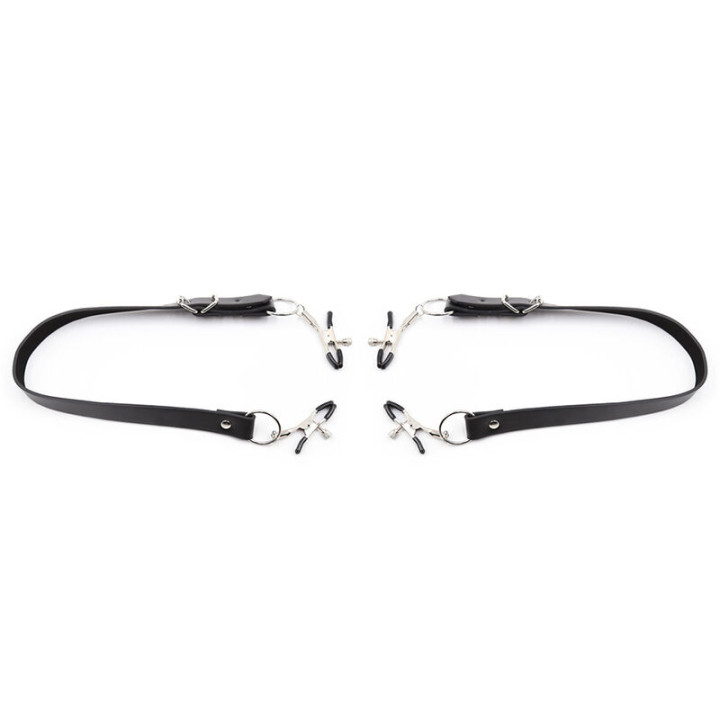 Ohmama Fetish - Clitoris Clamps With Leg Straps
