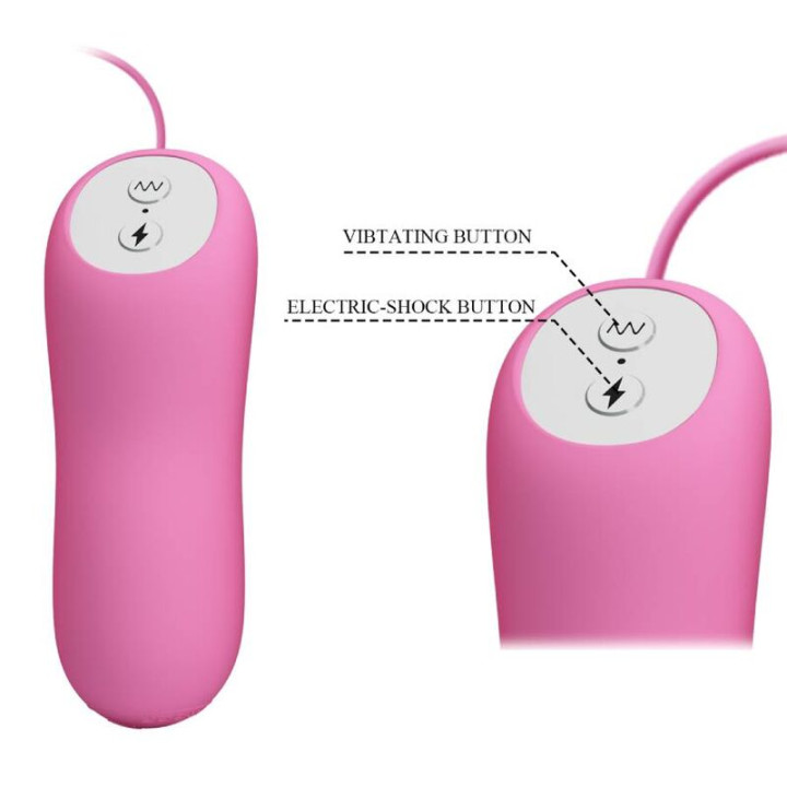 Pretty Love - Pinzette Mit Vibration Und Rosa Eletroschock