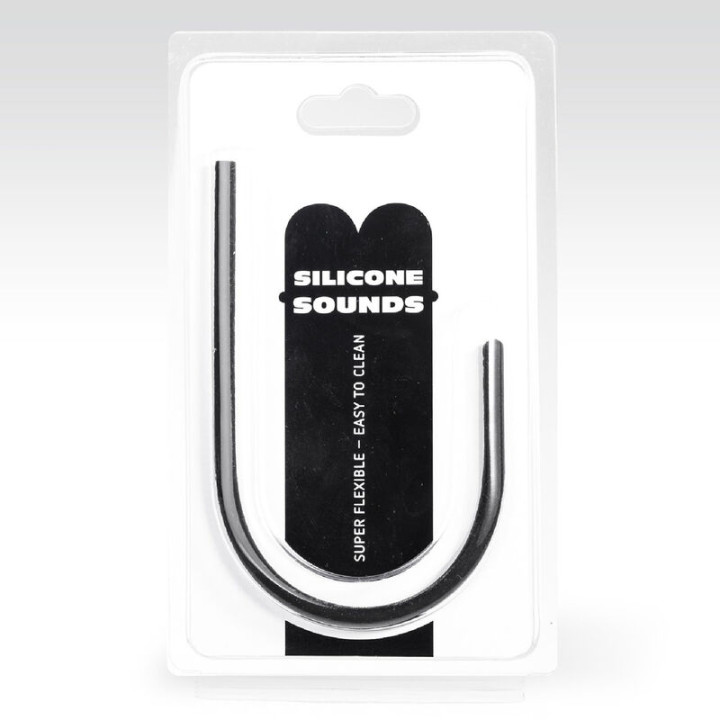 All Black - Sonda Uretrale in Silicone da 10 mm