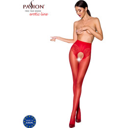 Passion - Tiopen 006 Collant Rosso 3/4 30 Den