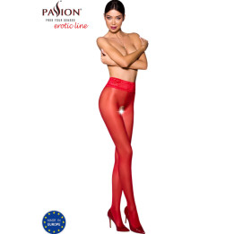Passion - Tiopen 008 Medias Rojo 3/4 30 Den