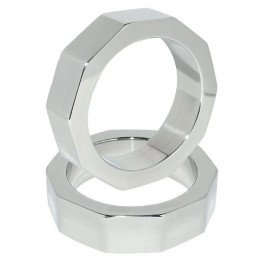 Metal Hard - Anneau de Pénis et Décrou de Testicule 50 mm