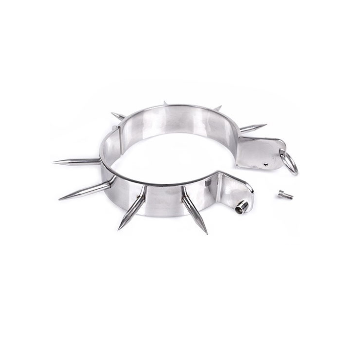 Metal Hard - Collar Esclavo Bdsm Con Puntas