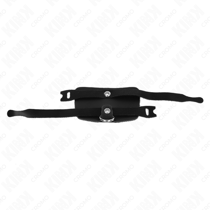 Kink - Anel de Couro Para Pênis Com Fecho de Gancho Ajustável