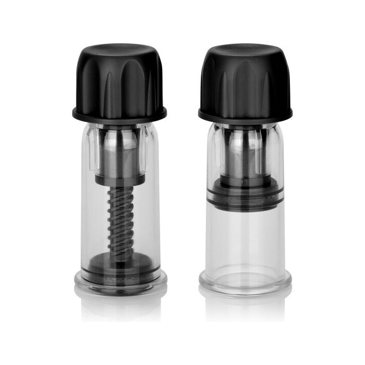 Calexotics - Vaccum Twist Succionadores Pezones Negro