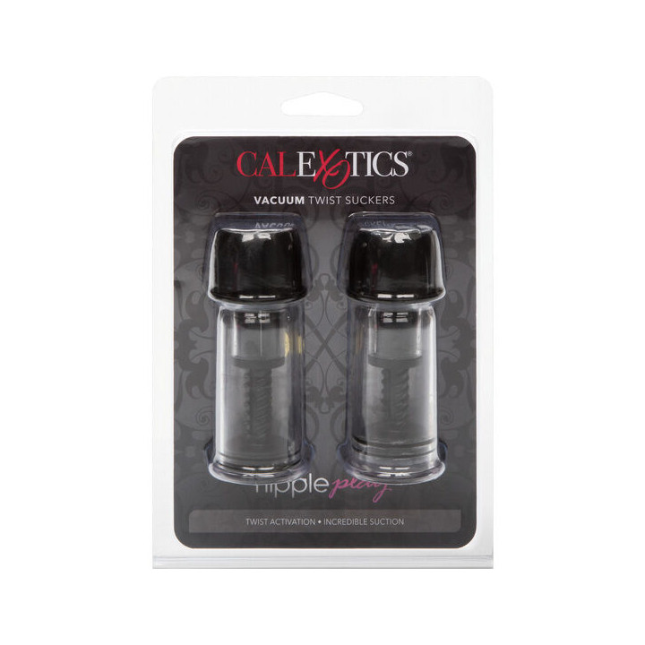 Calexotics - Vaccum Twist Nippel-Saugnapf Schwarz