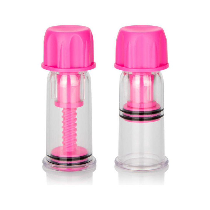 Calexotics - Vaccum Twist Succionadores Pezones Rosa