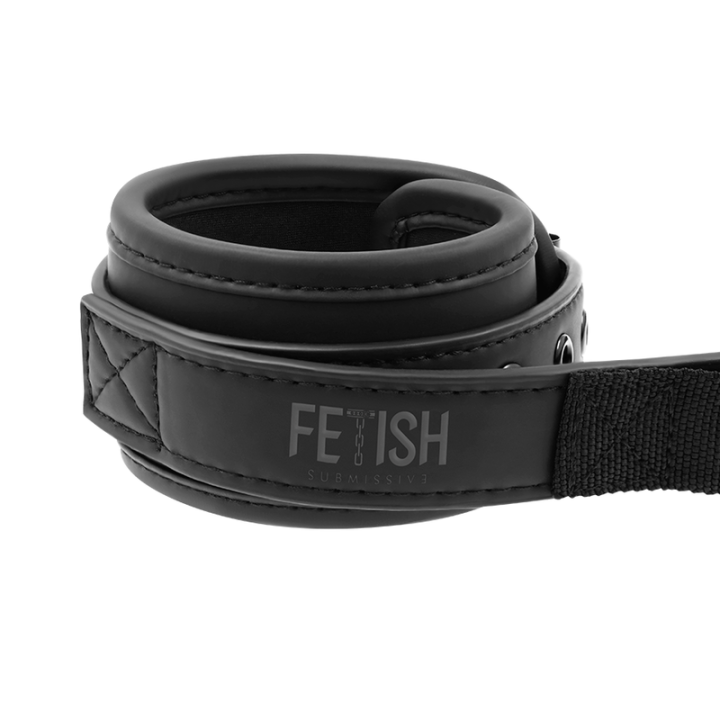 Fetish Submissive - Menottes Doublure Noprène Avec Poignée