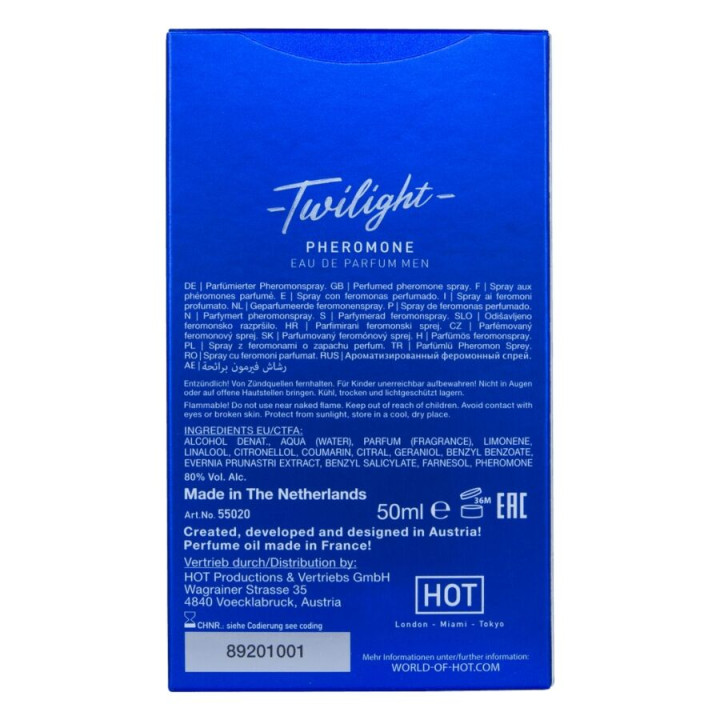 Hot - Twilight Pheromone Parfumy Męskie 50 ml