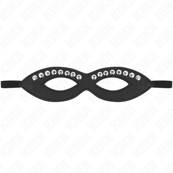 Kink - Maschera Per Occhi Con Mini Rivetti Modello 1 20,5 x 5,5 cm