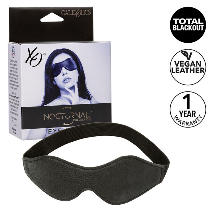 Calexotics - Nocturnal Maschera in Pvc Pelle Nera