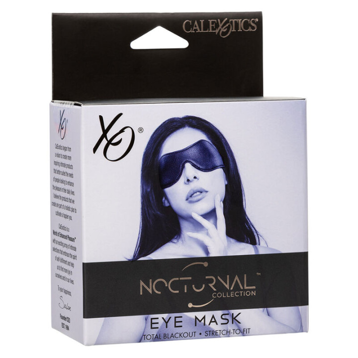 Calexotics - Nocturnal Augenmaske Pvc Leder Schwarz