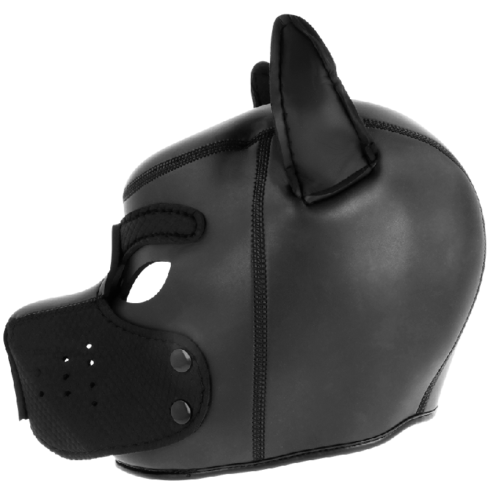 Darkness - Mscara de Neoprene Para Ces Com Focinho Removível m