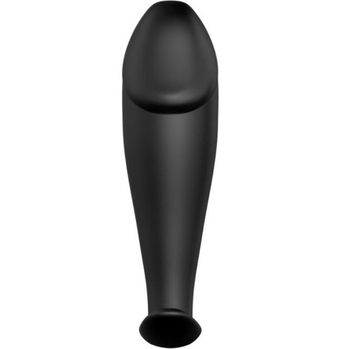 Pretty Love - Plug Anal Forma de Pênis de Silicone Preto