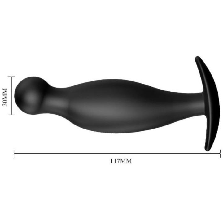 Pretty Love - Plug Anale in Silicone 11.7 cm Nero